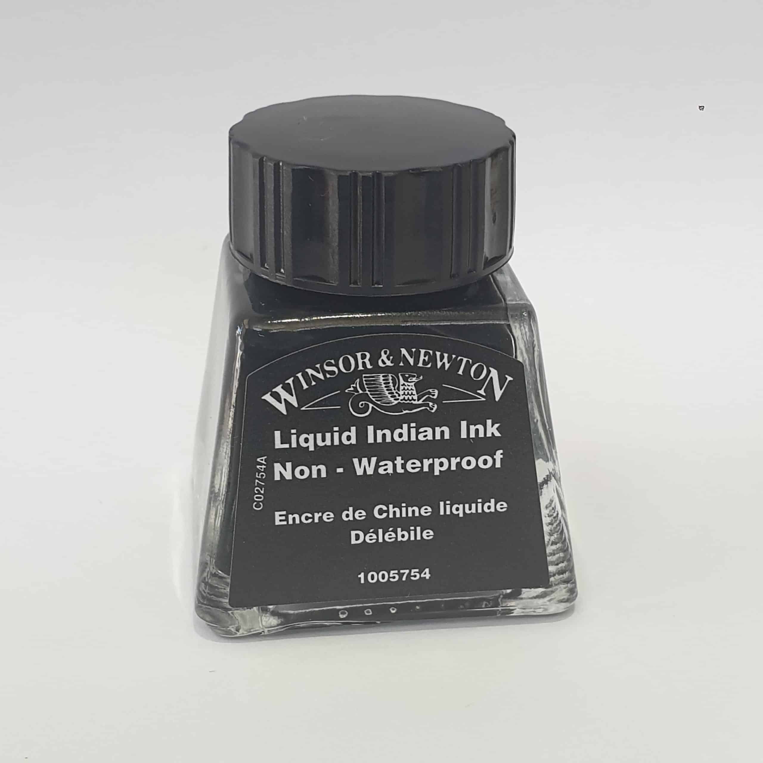 Winsor & Newton Non-Waterproof Liquid India Ink